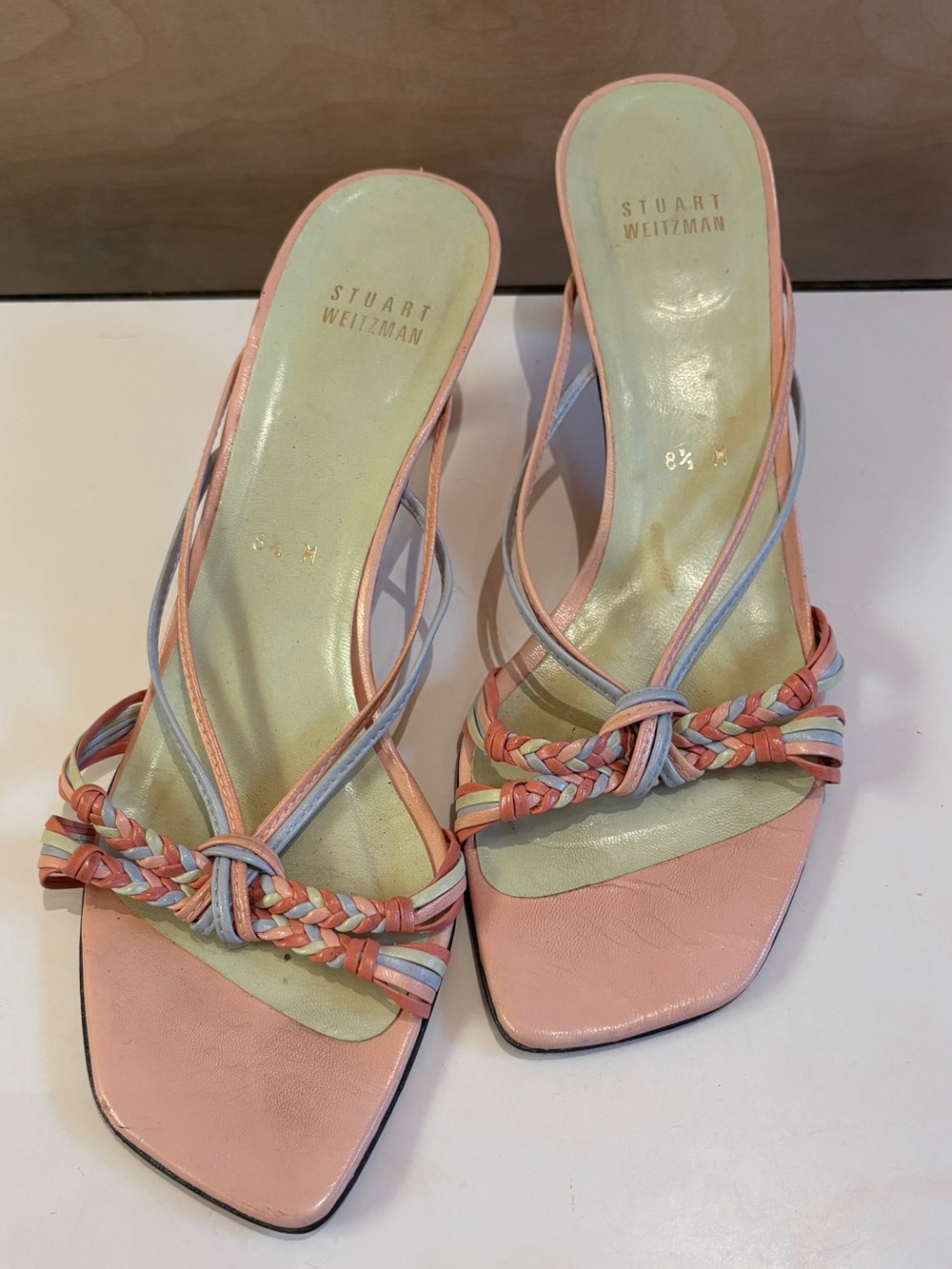Stuart Weitzman kitten heels